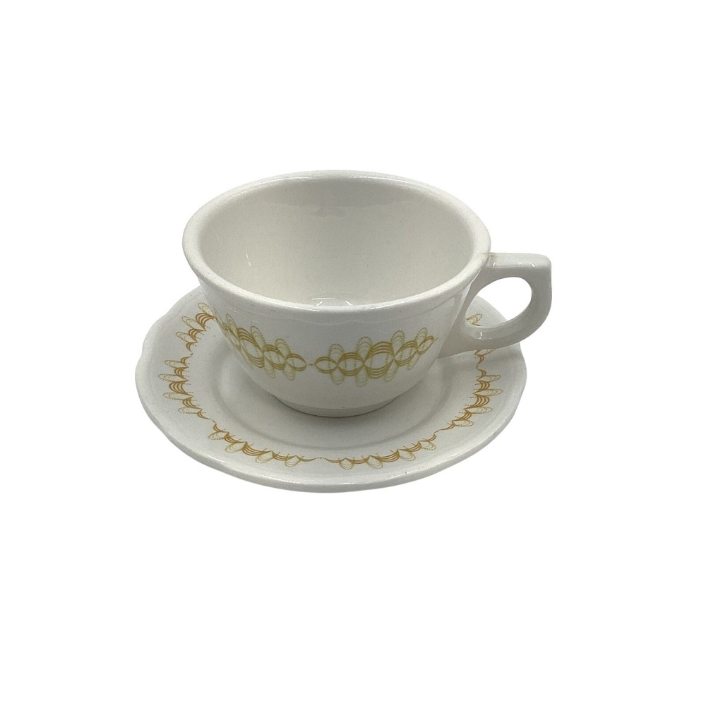 Vintage 1960s‎ Buffalo China Buena Vista Hotel Cup/Saucer – Historic Collectible